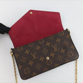 Pochette Felicie Brown Monogram Canvas M61276 MI2106ポシェット フェリシー モノグラム/ブラウン モノグラムキャンバス M61276 MI2106