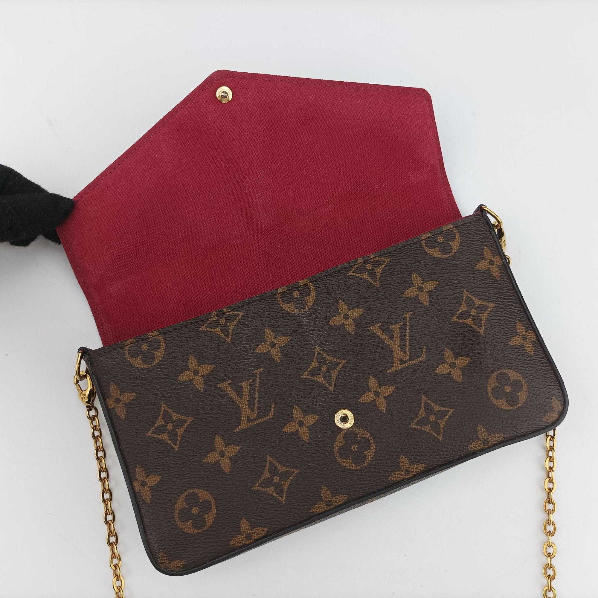 Pochette Felicie Brown Monogram Canvas M61276 MI2106ポシェット フェリシー モノグラム/ブラウン モノグラムキャンバス M61276 MI2106