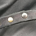 Rockstud Black Leather BS-E037BOL1ロックスタッズ ブラック レザー BS-E037BOL1