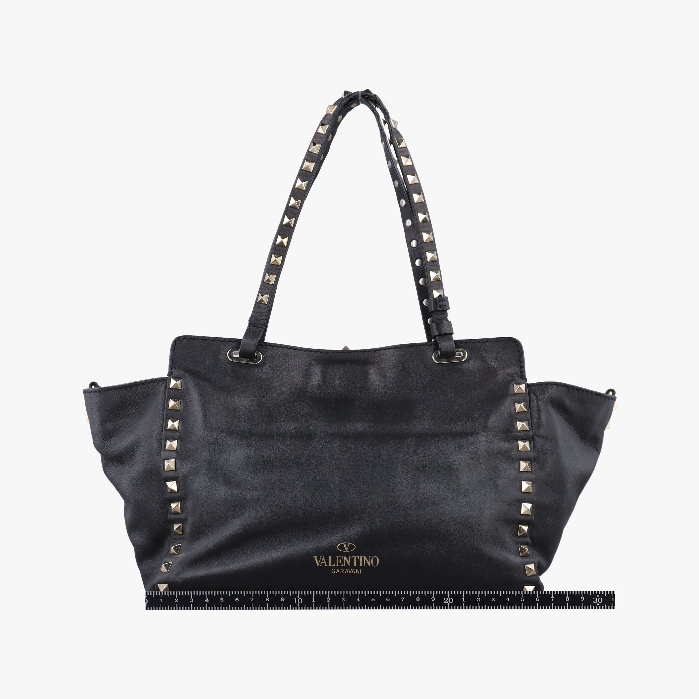 Rockstud Black Leather BS-E037BOL1ロックスタッズ ブラック レザー BS-E037BOL1