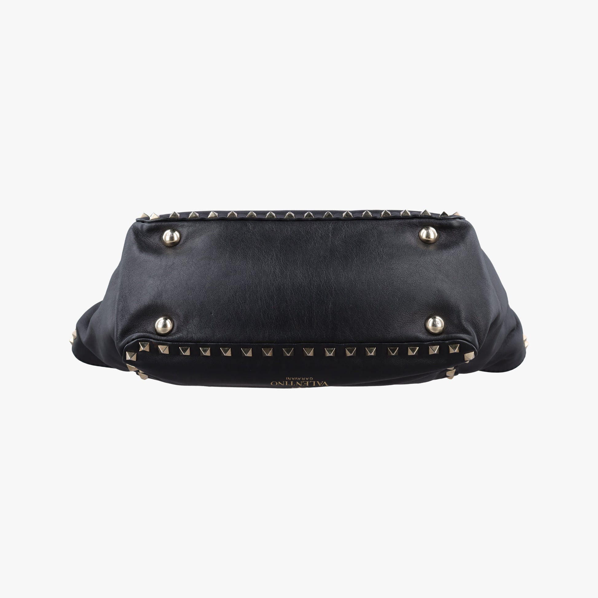 Rockstud Black Leather BS-E037BOL1ロックスタッズ ブラック レザー BS-E037BOL1