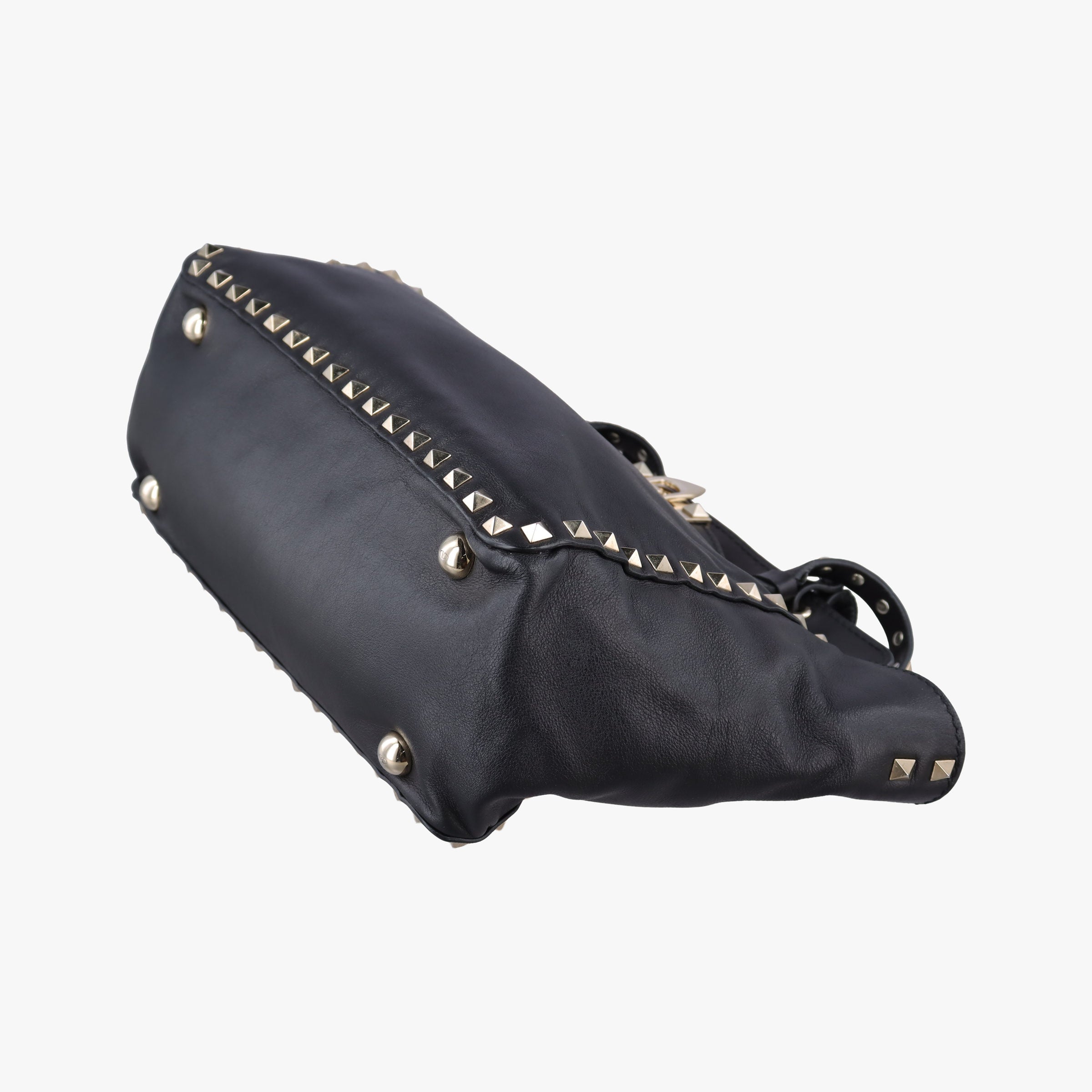 Rockstud Black Leather BS-E037BOL1ロックスタッズ ブラック レザー BS-E037BOL1