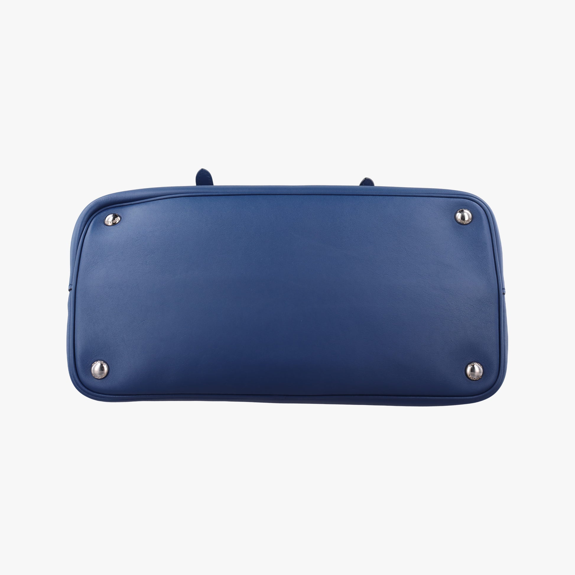 Half Flap Double Turn Lock Blue SAFFIANO Leather BN2821 117 Fハーフフラップダブルターンロック ブルー サフィアーノレザー BN2821 117 F