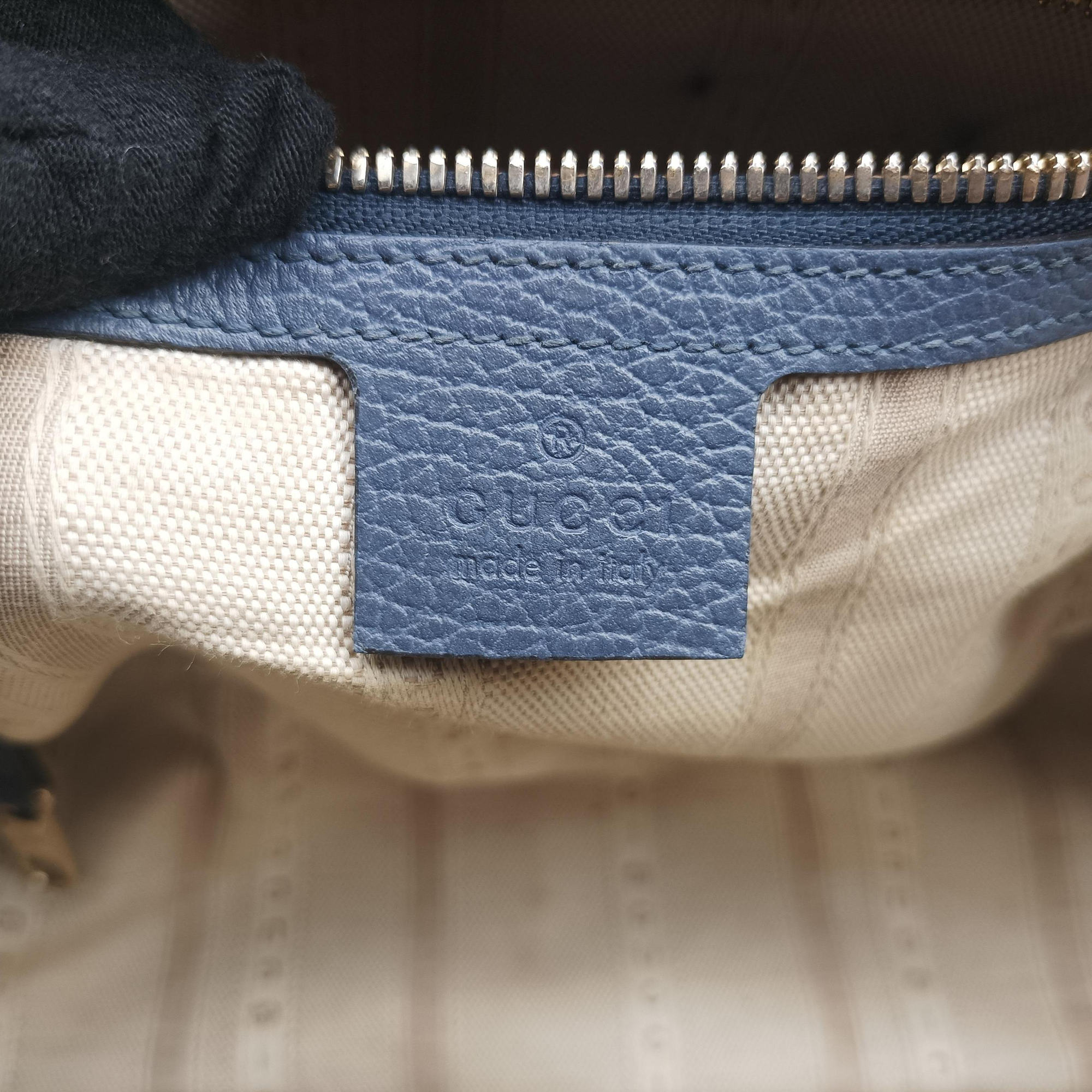 lady dollar Blue Leather 388560 H018618793レディーダラー ブルー レザー 388560 H018618793