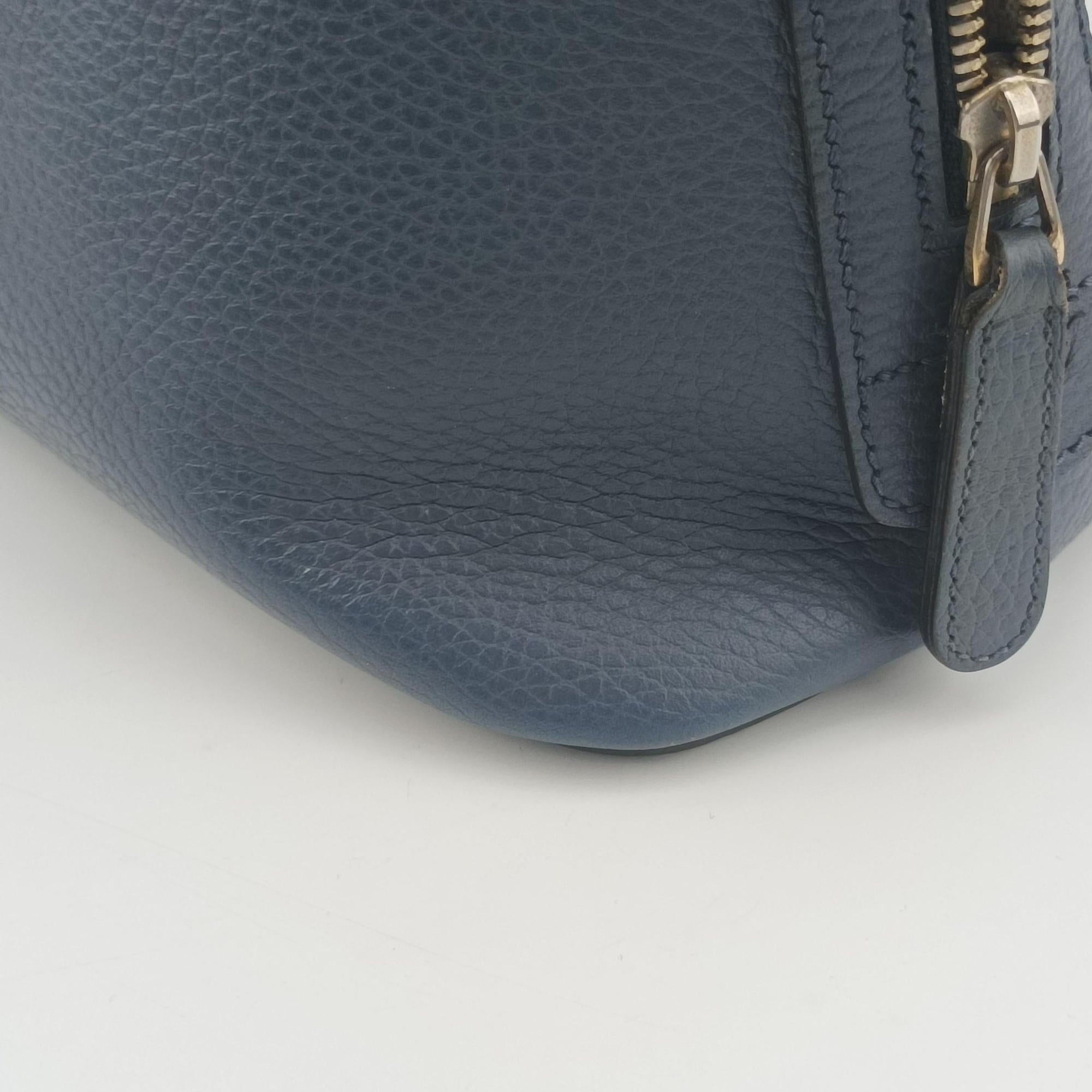 lady dollar Blue Leather 388560 H018618793レディーダラー ブルー レザー 388560 H018618793
