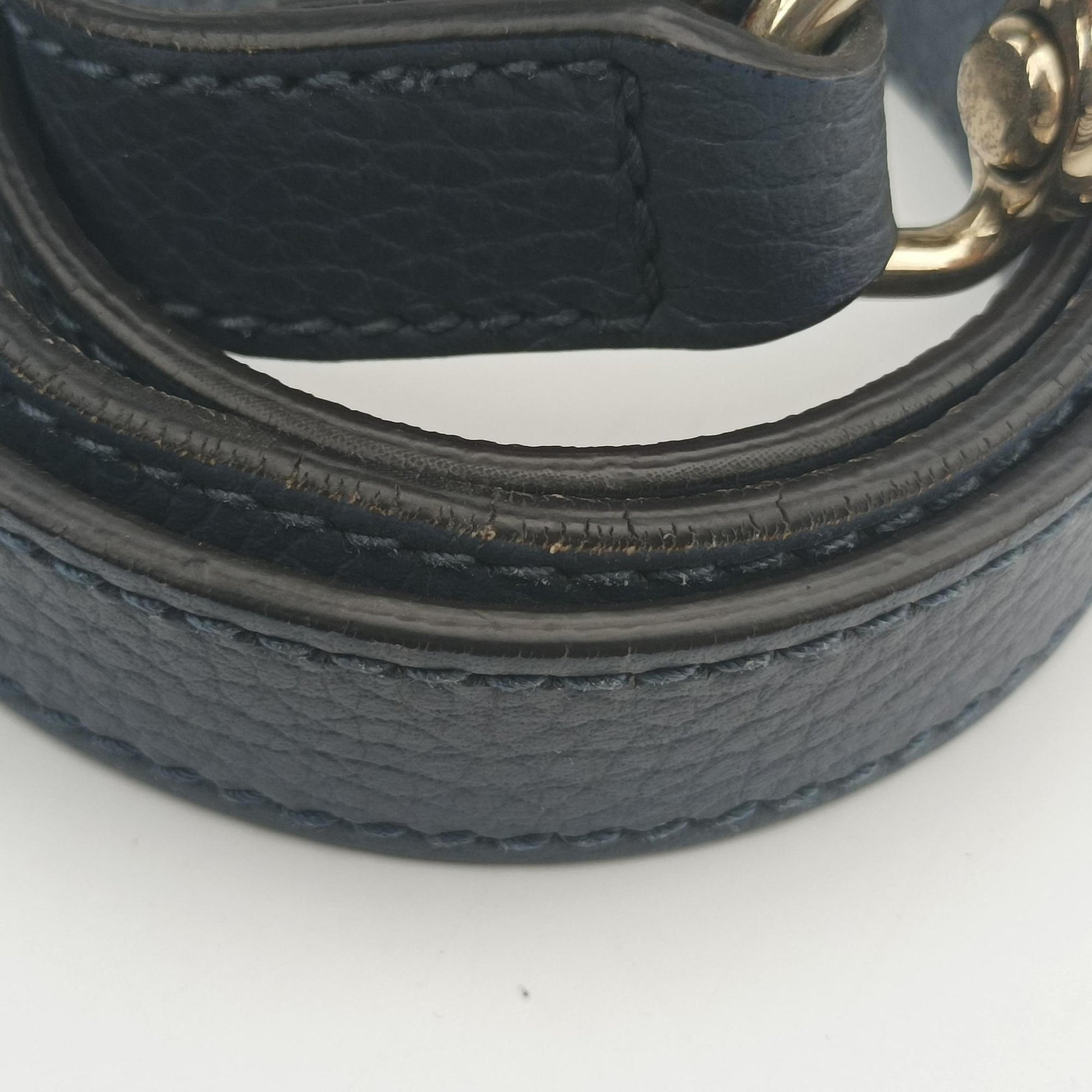 lady dollar Blue Leather 388560 H018618793レディーダラー ブルー レザー 388560 H018618793