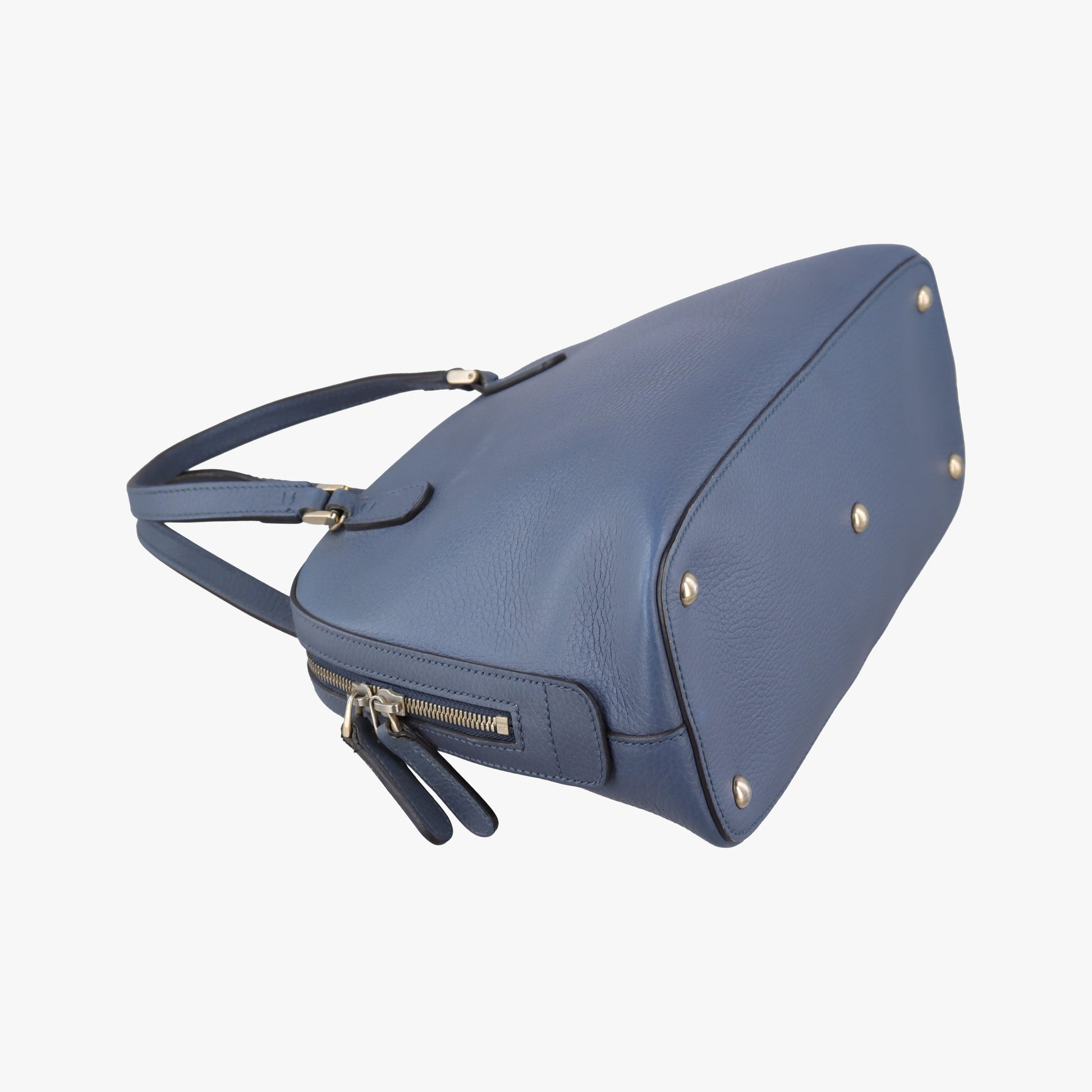 lady dollar Blue Leather 388560 H018618793レディーダラー ブルー レザー 388560 H018618793