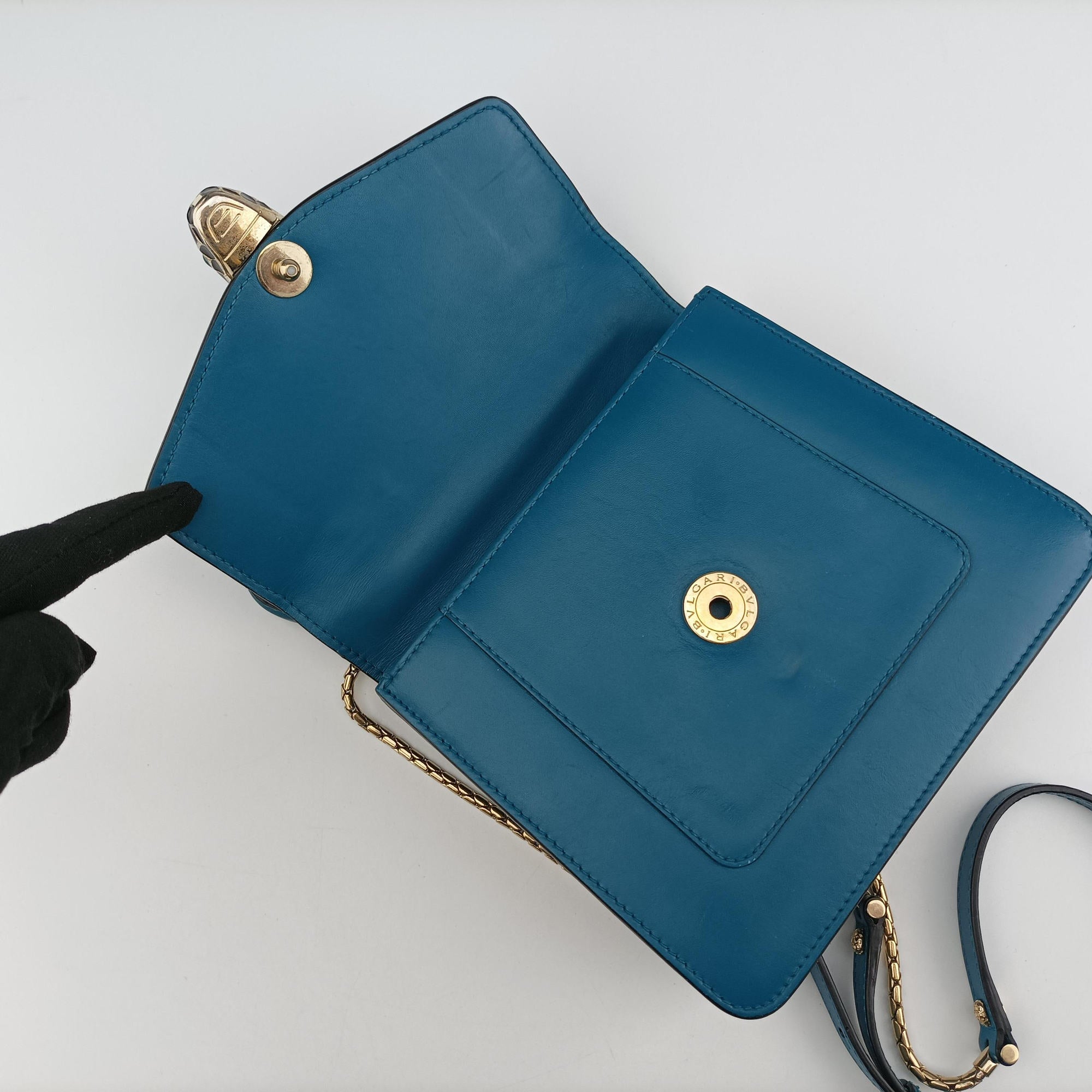 SERPENTI FOREVER Blue Leather MM.F15.39209セルペンティ フォーエバー ブルー レザー MM.F15.39209