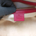 Sherry Line khaki×red canvas×leather 269876 G012362812シェリーライン カーキ×レッド キャンバス×レザー 269876 G012362812