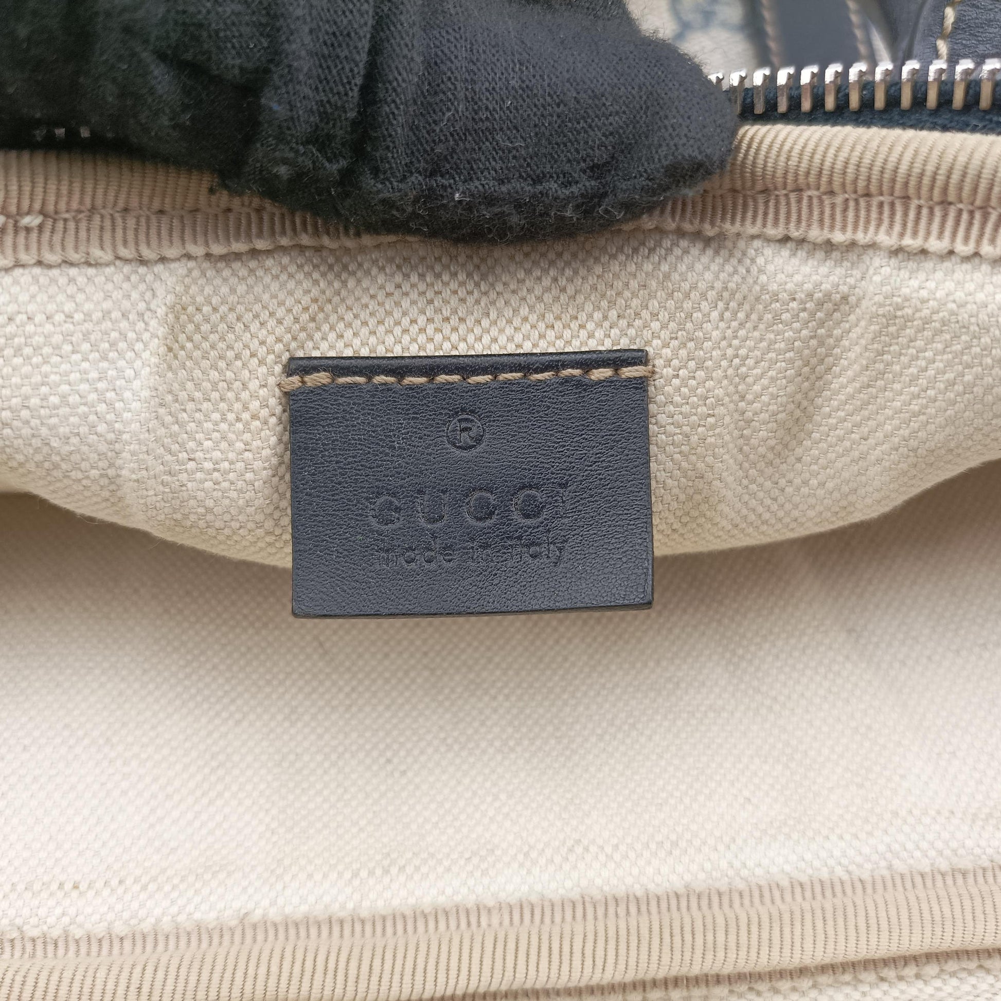 GG Supreme Briefcase Business Beige×Navy PVC coated canvas×Leather 223667 E012328322GGスプリーム ブリーフケース ビジネス ベージュ×ネイビー PVCコーティングキャンバス×レザー 223667 E012328322