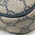 GG Supreme Briefcase Business Beige×Navy PVC coated canvas×Leather 223667 E012328322GGスプリーム ブリーフケース ビジネス ベージュ×ネイビー PVCコーティングキャンバス×レザー 223667 E012328322