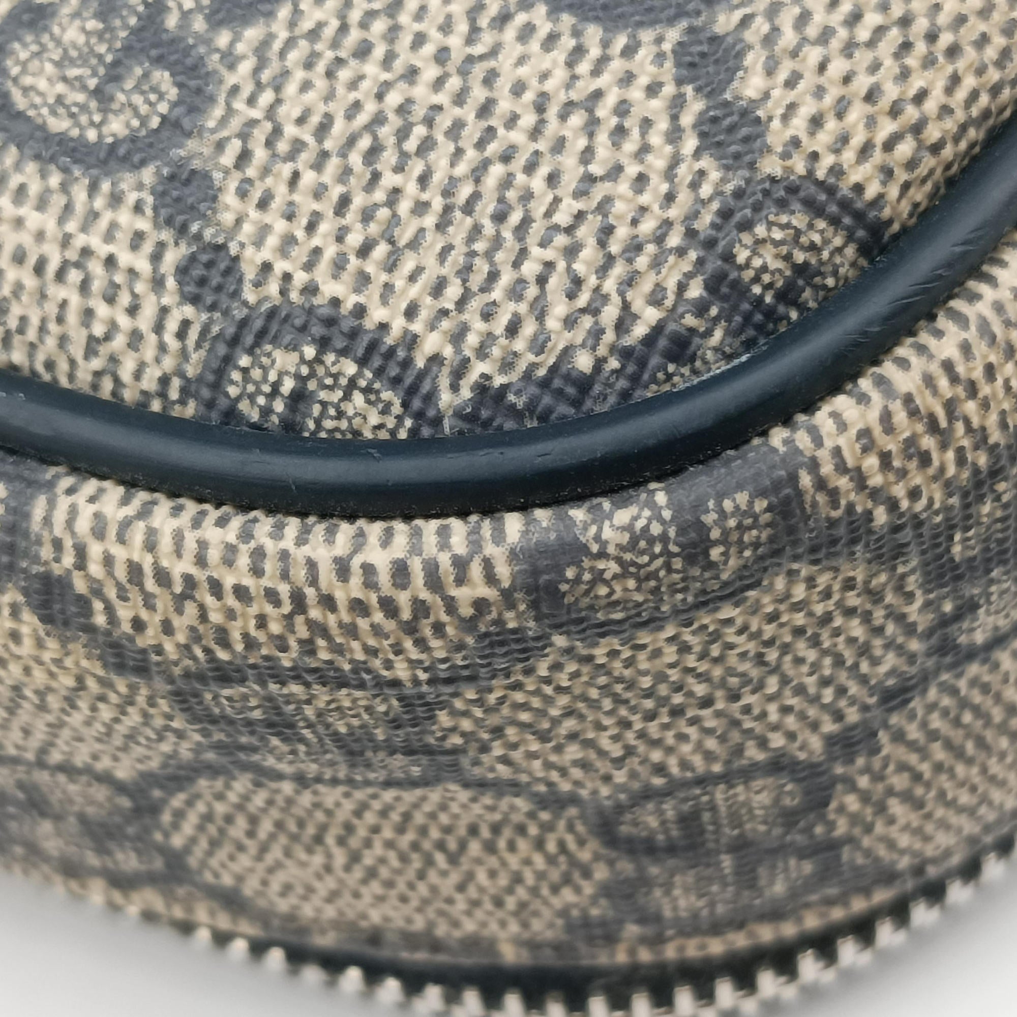 GG Supreme Briefcase Business Beige×Navy PVC coated canvas×Leather 223667 E012328322GGスプリーム ブリーフケース ビジネス ベージュ×ネイビー PVCコーティングキャンバス×レザー 223667 E012328322