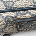 GG Supreme Briefcase Business Beige×Navy PVC coated canvas×Leather 223667 E012328322GGスプリーム ブリーフケース ビジネス ベージュ×ネイビー PVCコーティングキャンバス×レザー 223667 E012328322