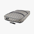 GG Supreme Briefcase Business Beige×Navy PVC coated canvas×Leather 223667 E012328322GGスプリーム ブリーフケース ビジネス ベージュ×ネイビー PVCコーティングキャンバス×レザー 223667 E012328322