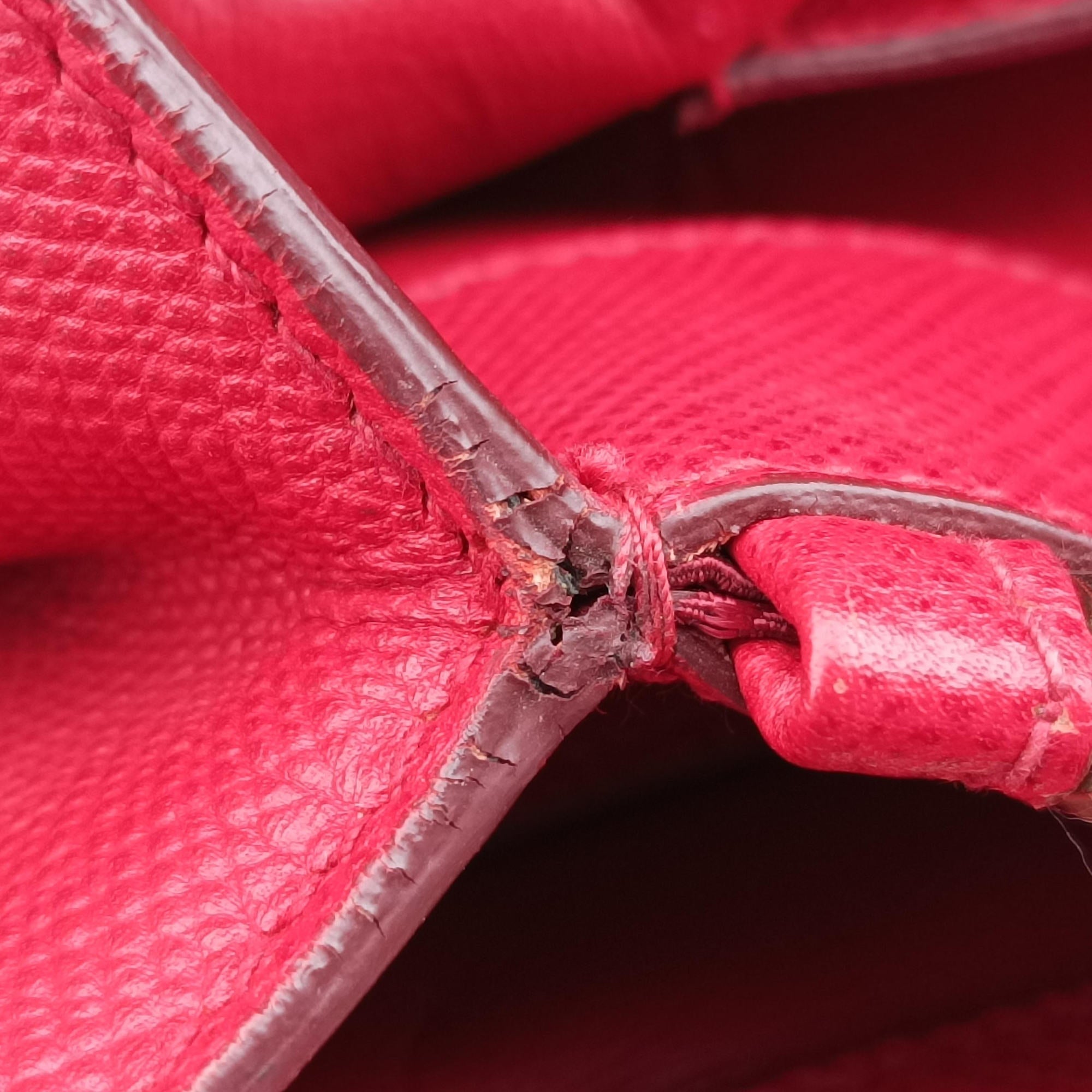 Open Promenade Red SAFFIANO　Leather BN2553 180オープン プロムナード レッド サフィアーノレザー BN2553 180
