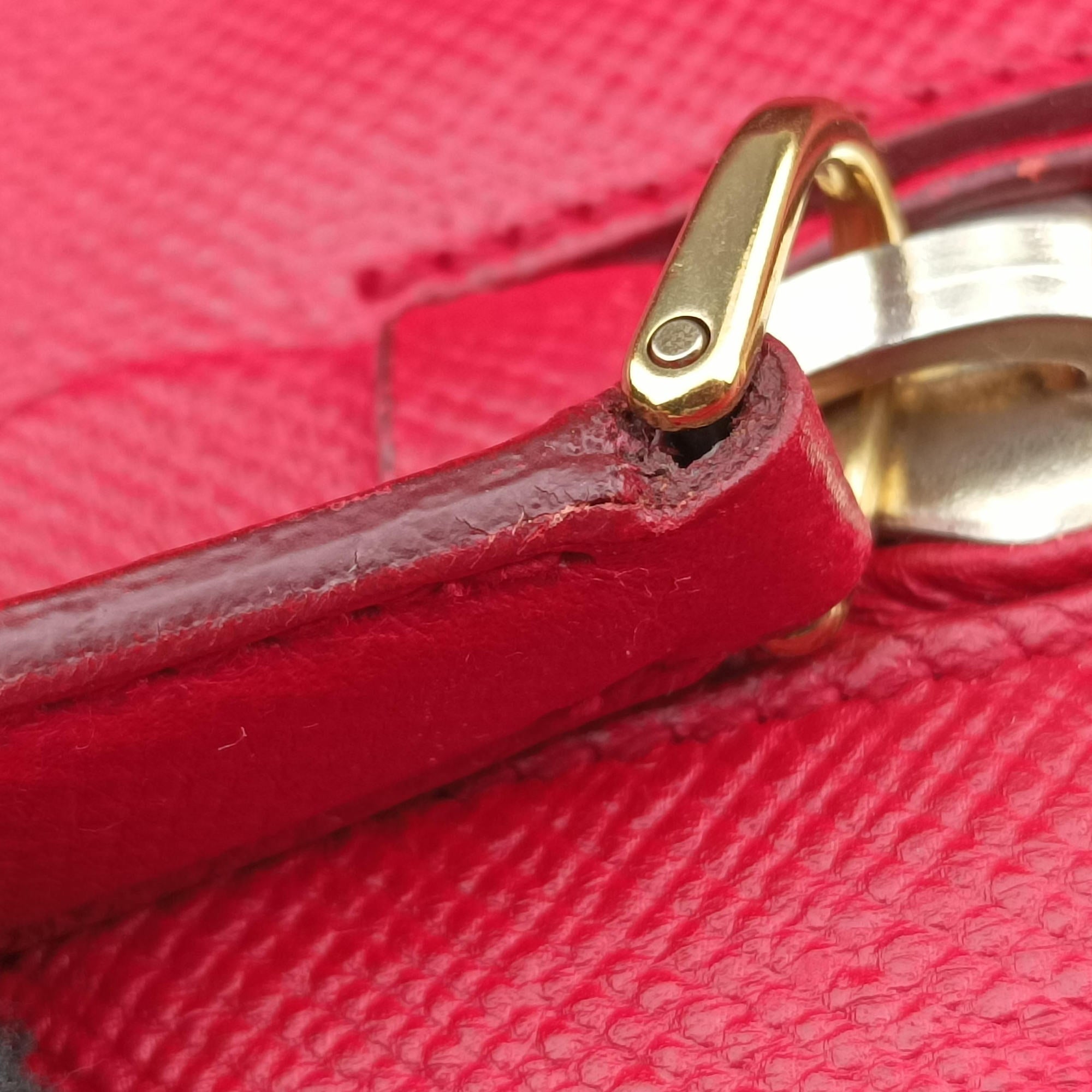 Open Promenade Red SAFFIANO　Leather BN2553 180オープン プロムナード レッド サフィアーノレザー BN2553 180