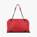 Duo Intrecciato Red lambskin B02932886Nデュオ イントレチャート レッド ラムスキン B02932886N
