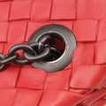 Duo Intrecciato Red lambskin B02932886Nデュオ イントレチャート レッド ラムスキン B02932886N
