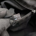 GG Imprime tote Black PVC coated canvas 223668 A8998506GGインプリメトートバッグ ブラック PVCコーティングキャンバス 223668 A8998506