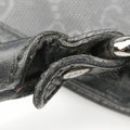 GG Imprime tote Black PVC coated canvas 223668 A8998506GGインプリメトートバッグ ブラック PVCコーティングキャンバス 223668 A8998506
