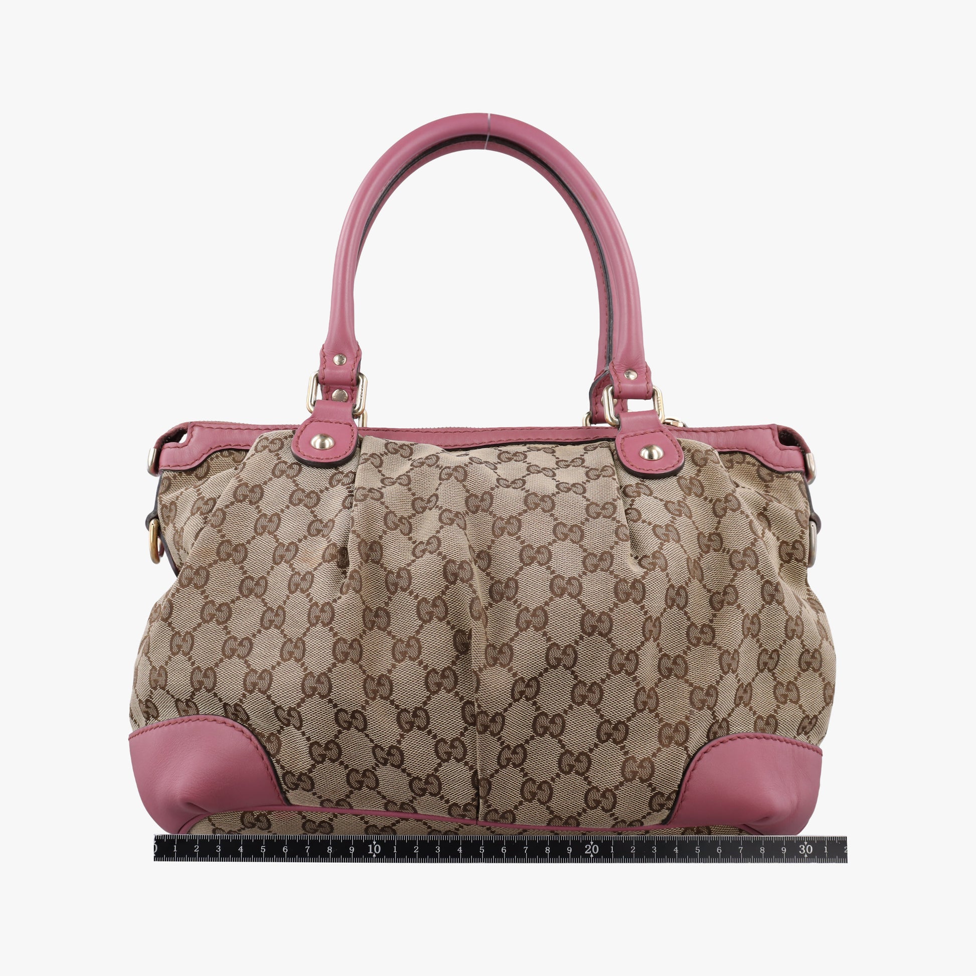 Sukey Beige × Pink canvas×leather 247902 E013708938スーキー ベージュ x ピンク キャンバス×レザー 247902 E013708938