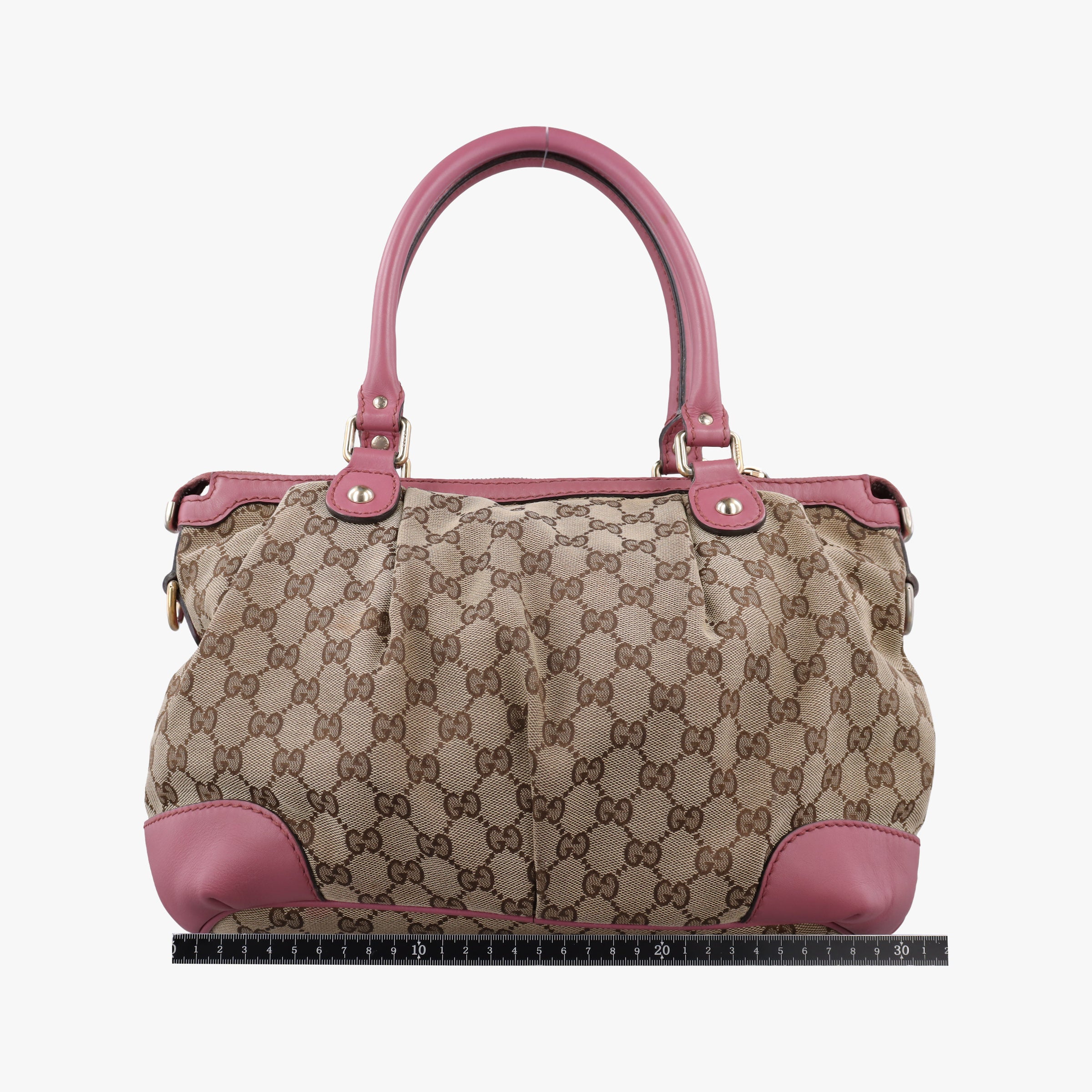Sukey Beige × Pink canvas×leather 247902 E013708938スーキー ベージュ x ピンク キャンバス×レザー 247902 E013708938