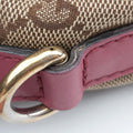 Sukey Beige × Pink canvas×leather 247902 E013708938スーキー ベージュ x ピンク キャンバス×レザー 247902 E013708938