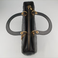 Lady Dior Black lambskin 18-MA-0157レディディオール ブラック ラムスキン 18-MA-0157