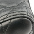 Lady Dior Black lambskin 18-MA-0157レディディオール ブラック ラムスキン 18-MA-0157