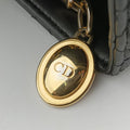 Lady Dior Black lambskin 18-MA-0157レディディオール ブラック ラムスキン 18-MA-0157