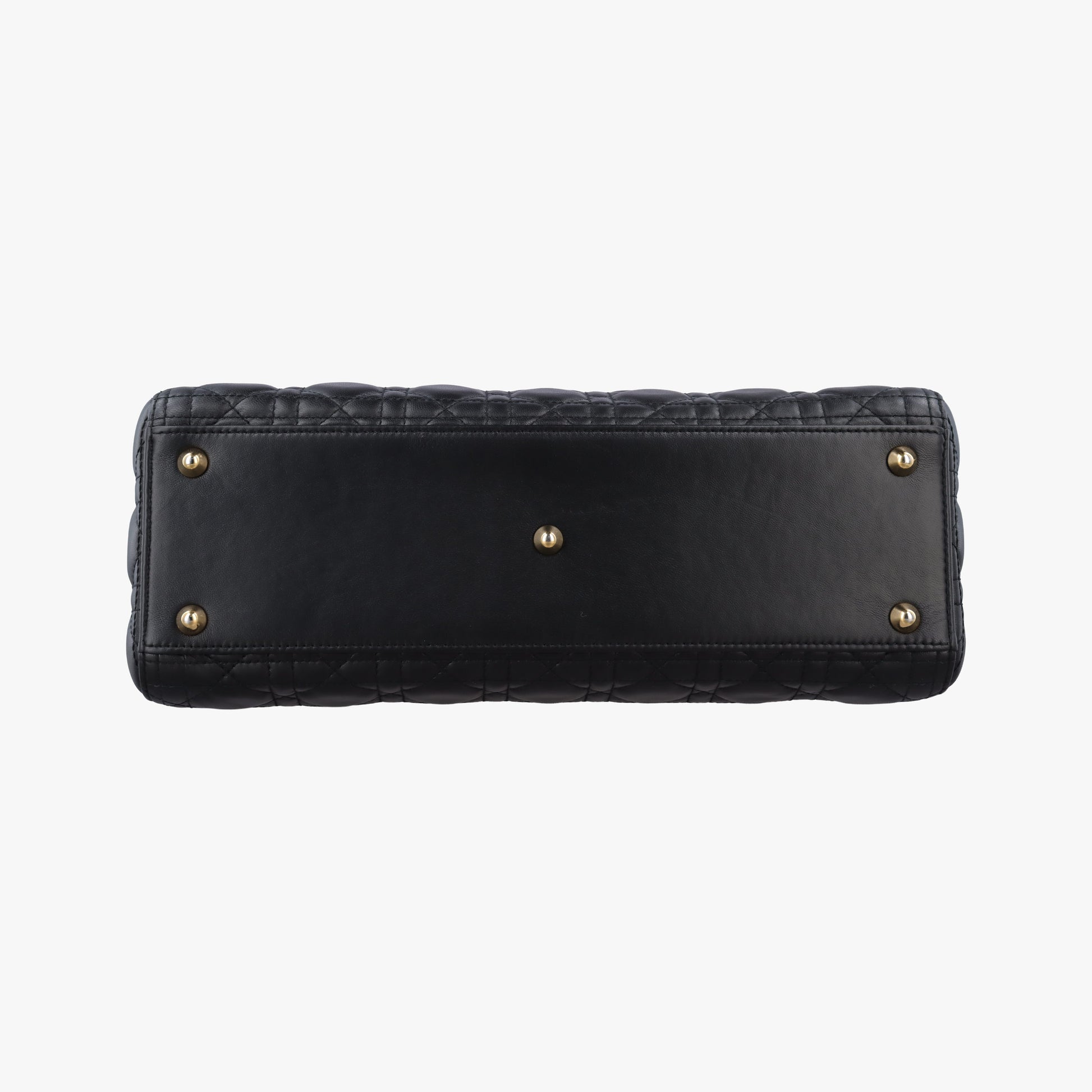 Lady Dior Black lambskin 18-MA-0157レディディオール ブラック ラムスキン 18-MA-0157