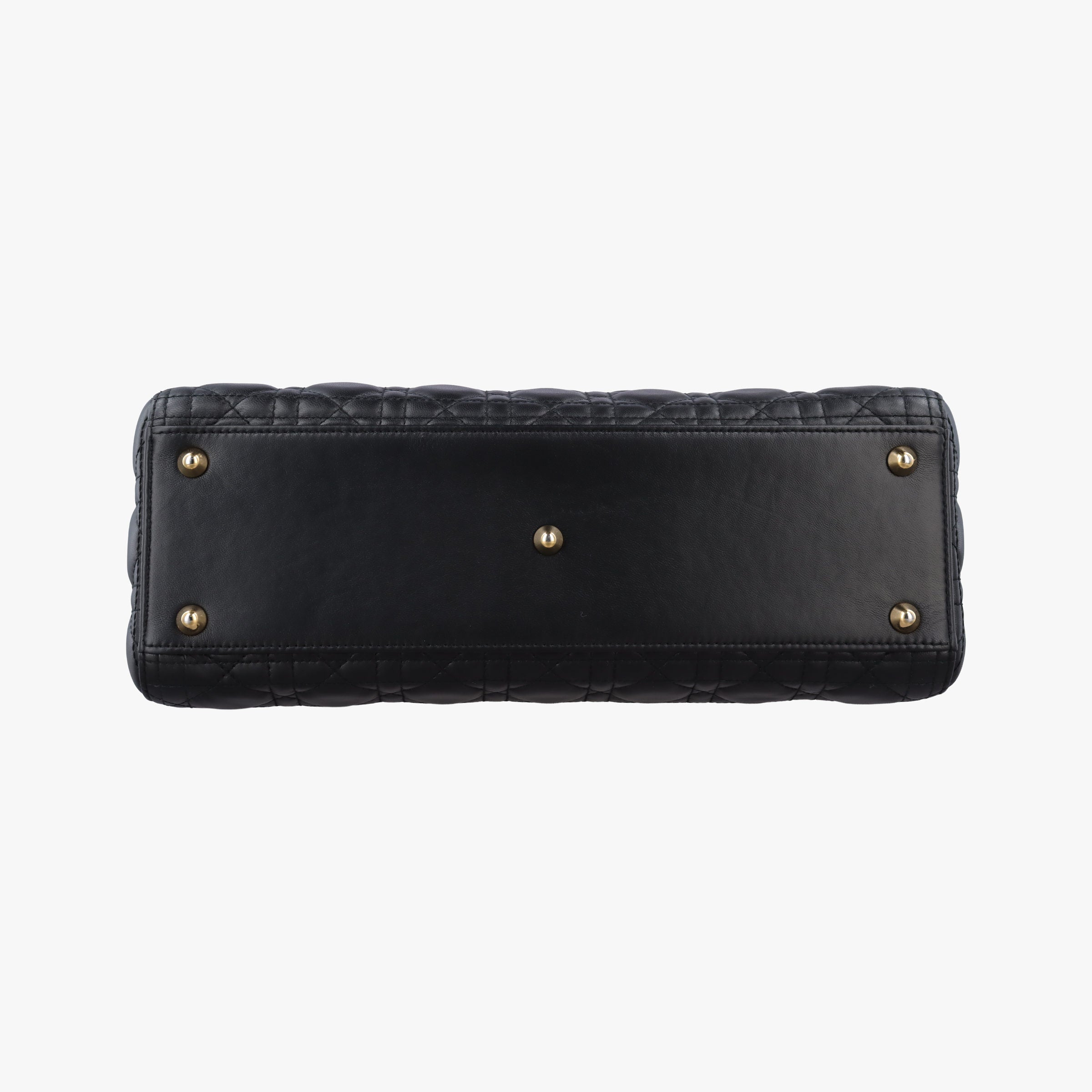 Lady Dior Black lambskin 18-MA-0157レディディオール ブラック ラムスキン 18-MA-0157