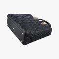 Lady Dior Black lambskin 18-MA-0157レディディオール ブラック ラムスキン 18-MA-0157