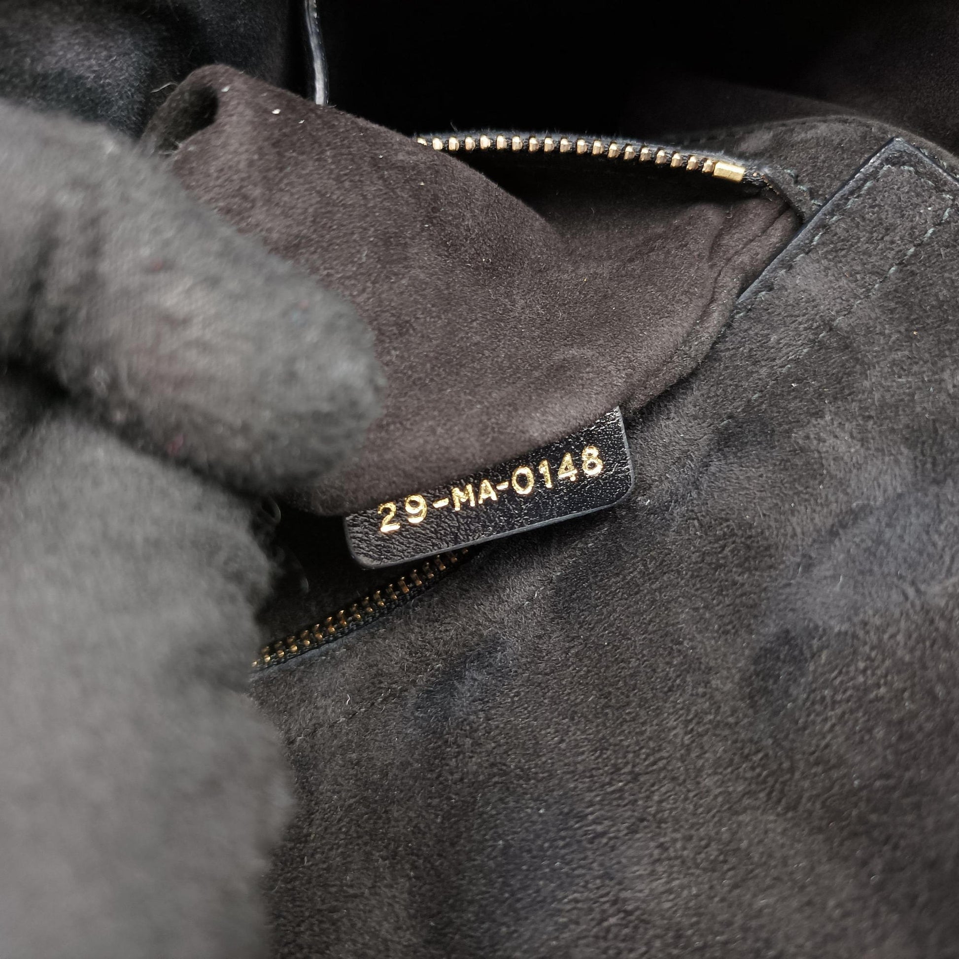Lady Dior Black lambskin 29-MA-0148レディディオール ブラック ラムスキン 29-MA-0148