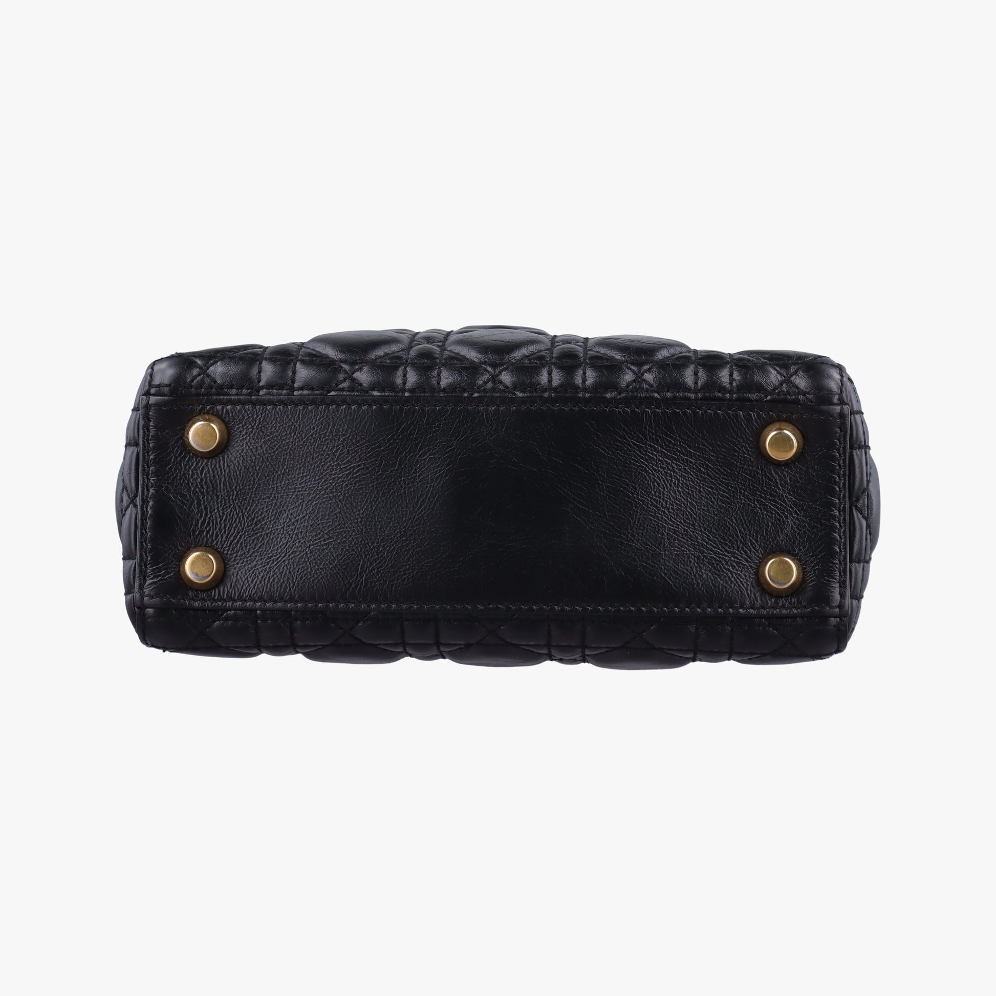 Lady Dior Black lambskin 29-MA-0148レディディオール ブラック ラムスキン 29-MA-0148