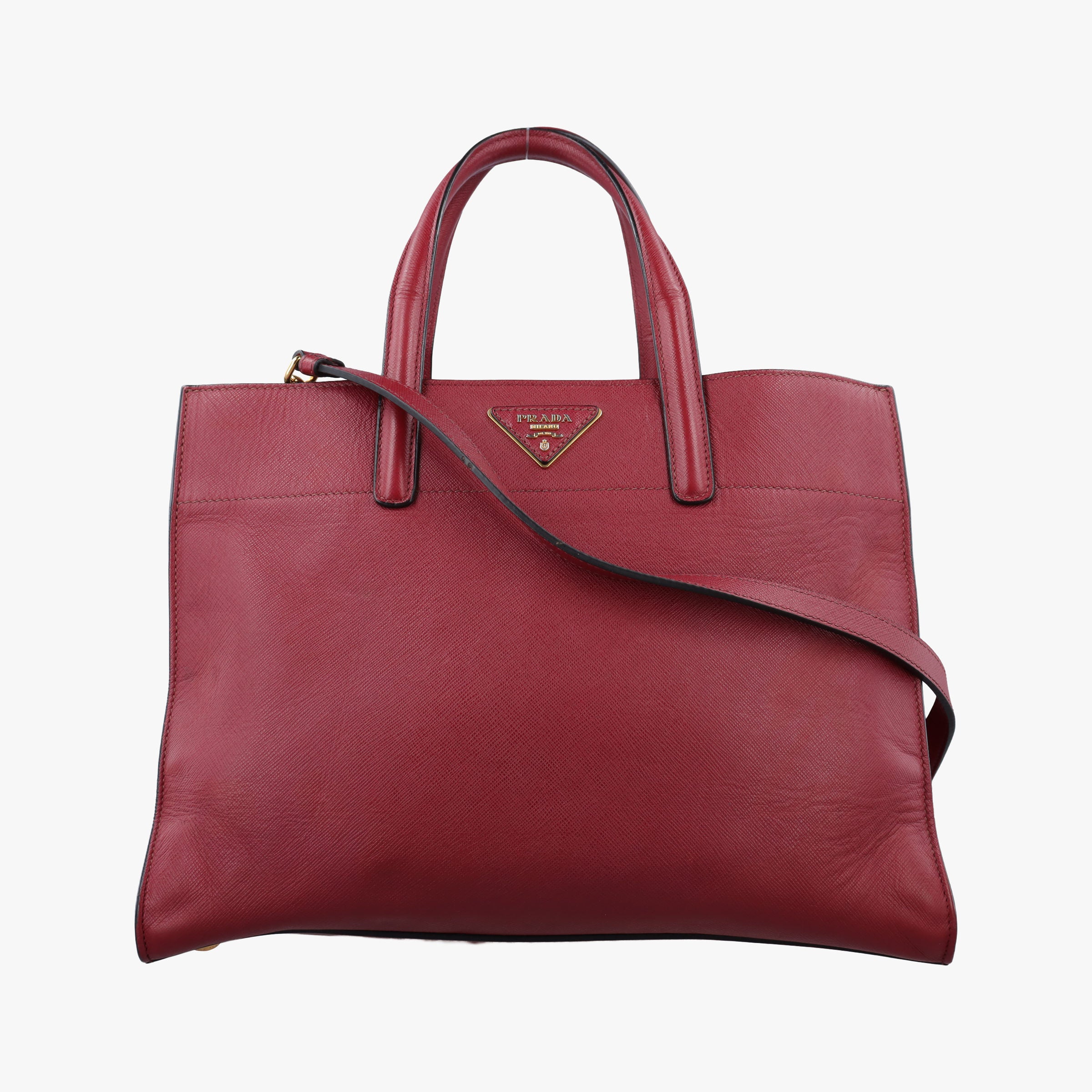 Galleria Red SAFFIANO Leather BN2606 7 Gガレリア レッド サフィアーノレザー BN2606 7 G