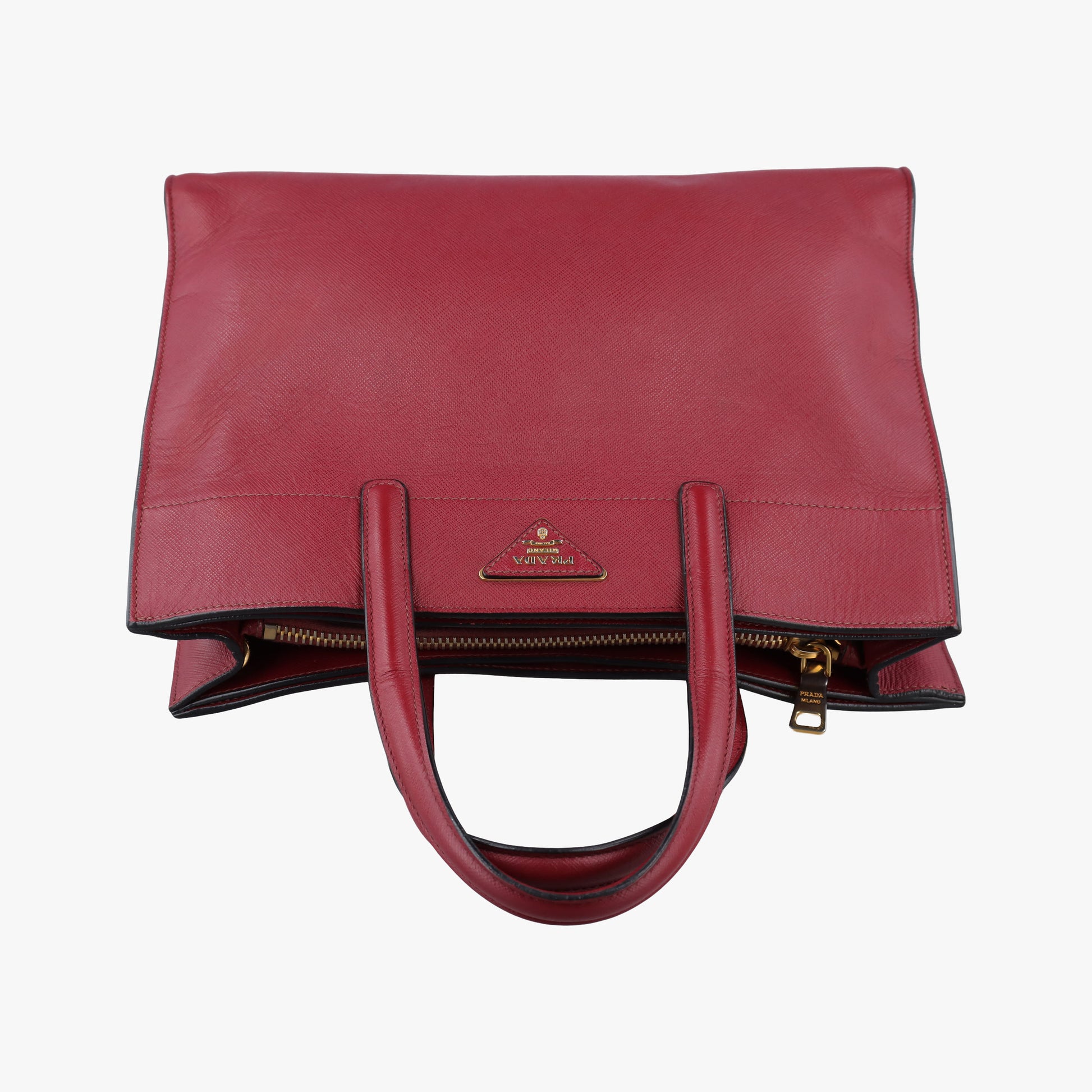 Galleria Red SAFFIANO Leather BN2606 7 Gガレリア レッド サフィアーノレザー BN2606 7 G