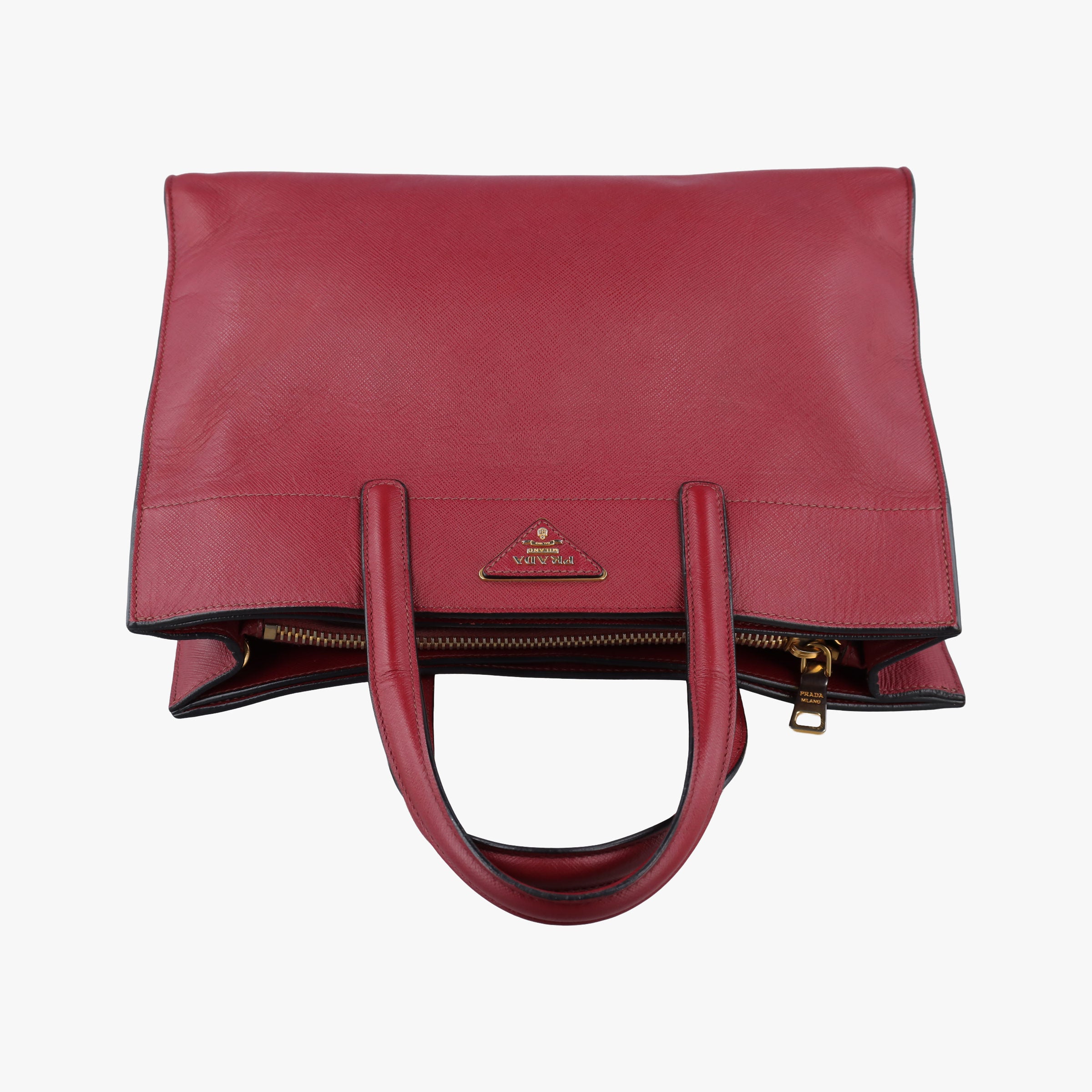 Galleria Red SAFFIANO Leather BN2606 7 Gガレリア レッド サフィアーノレザー BN2606 7 G