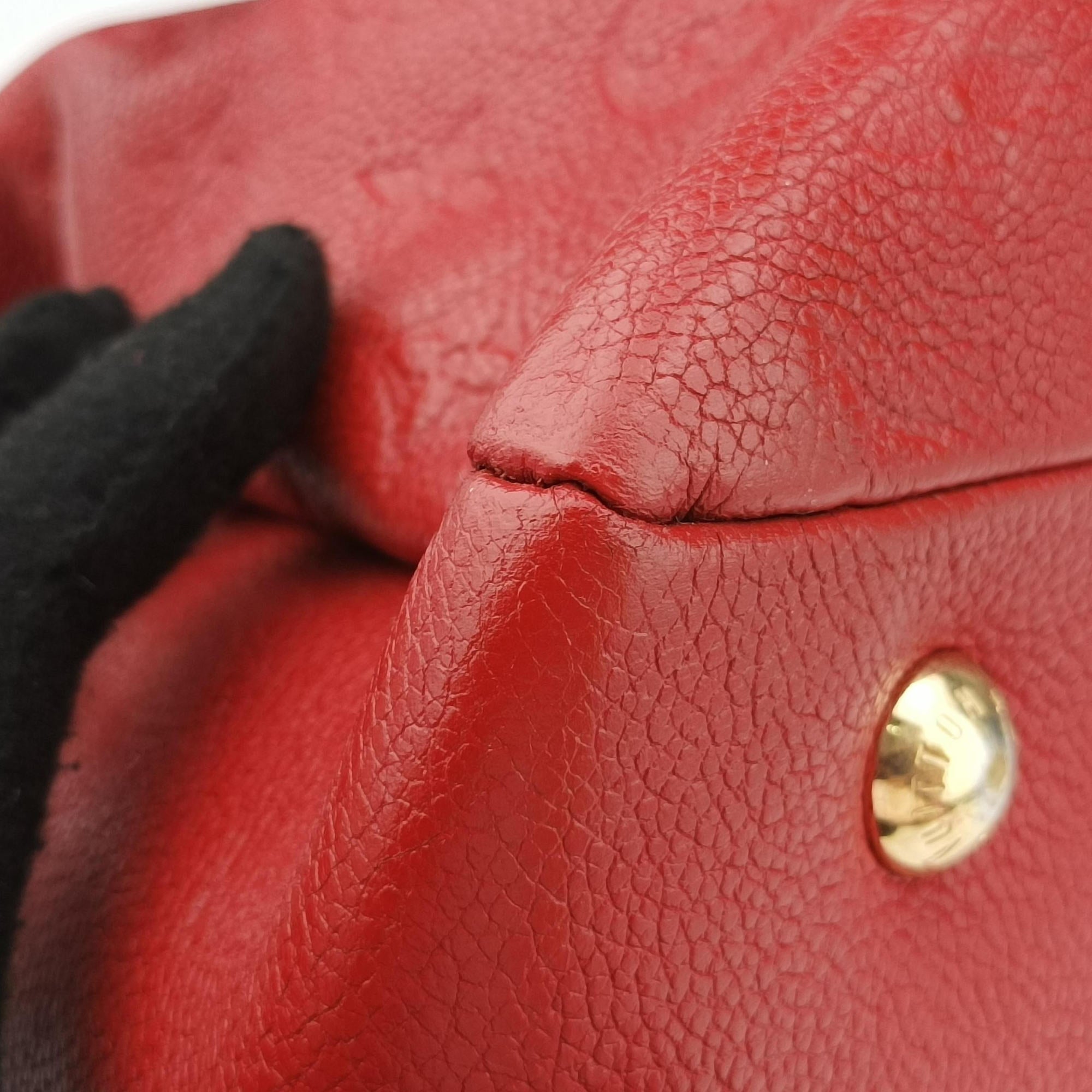 Pontus PM Red Monogram Empreinte M43720 DU2147ポンテュPM レッド モノグラム アンプラント M43720 DU2147
