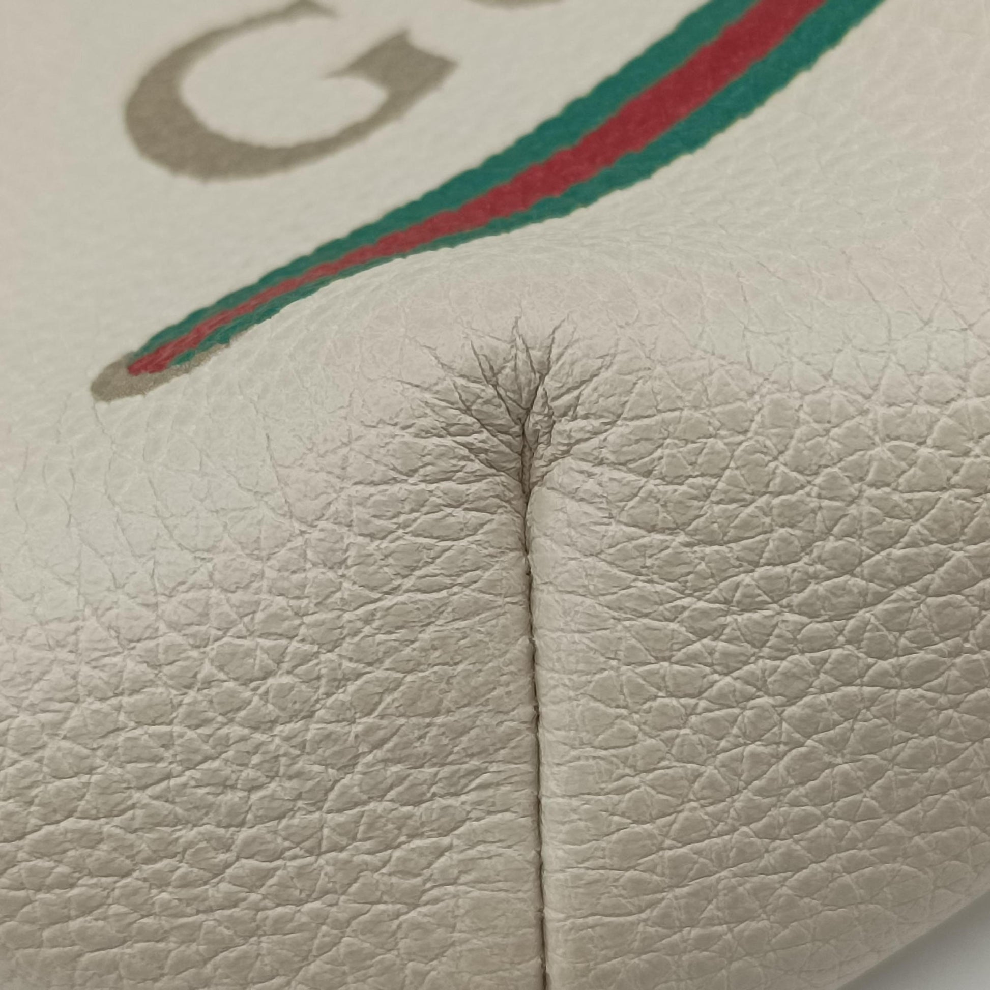 Gucci Print White Leather 527792 H027894098グッチプリント ホワイト レザー 527792 H027894098
