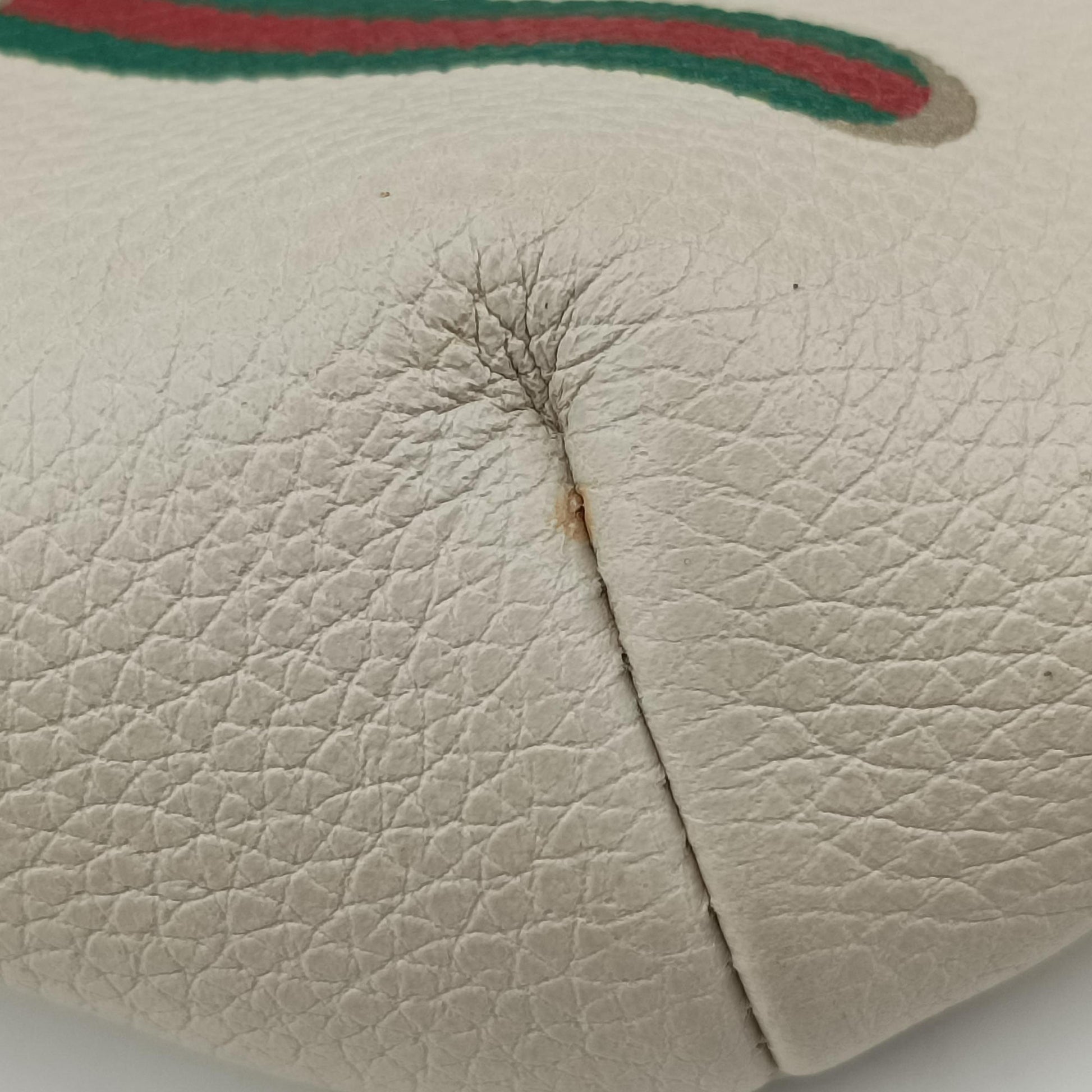 Gucci Print White Leather 527792 H027894098グッチプリント ホワイト レザー 527792 H027894098