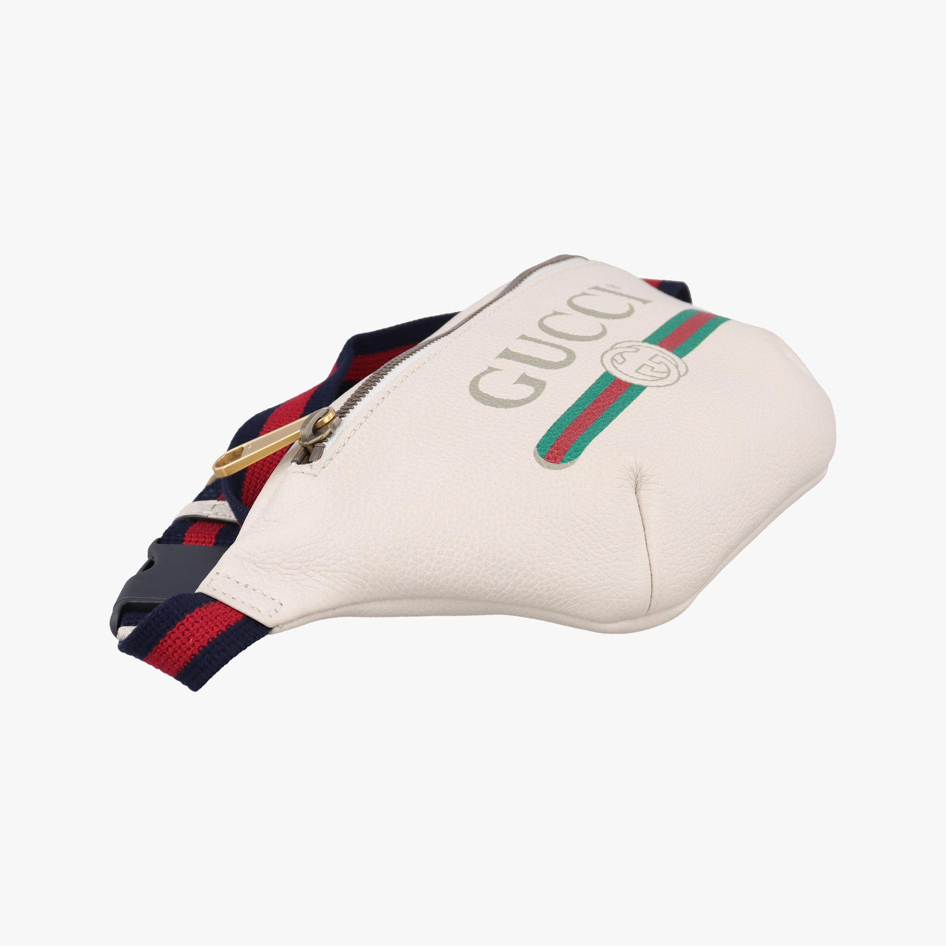 Gucci Print White Leather 527792 H027894098グッチプリント ホワイト レザー 527792 H027894098