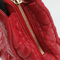Cannage Dior Soft Shopping Red lambskin 17-BO-0134ディオールソフトショッピング レッド ラムスキン 17-BO-0134