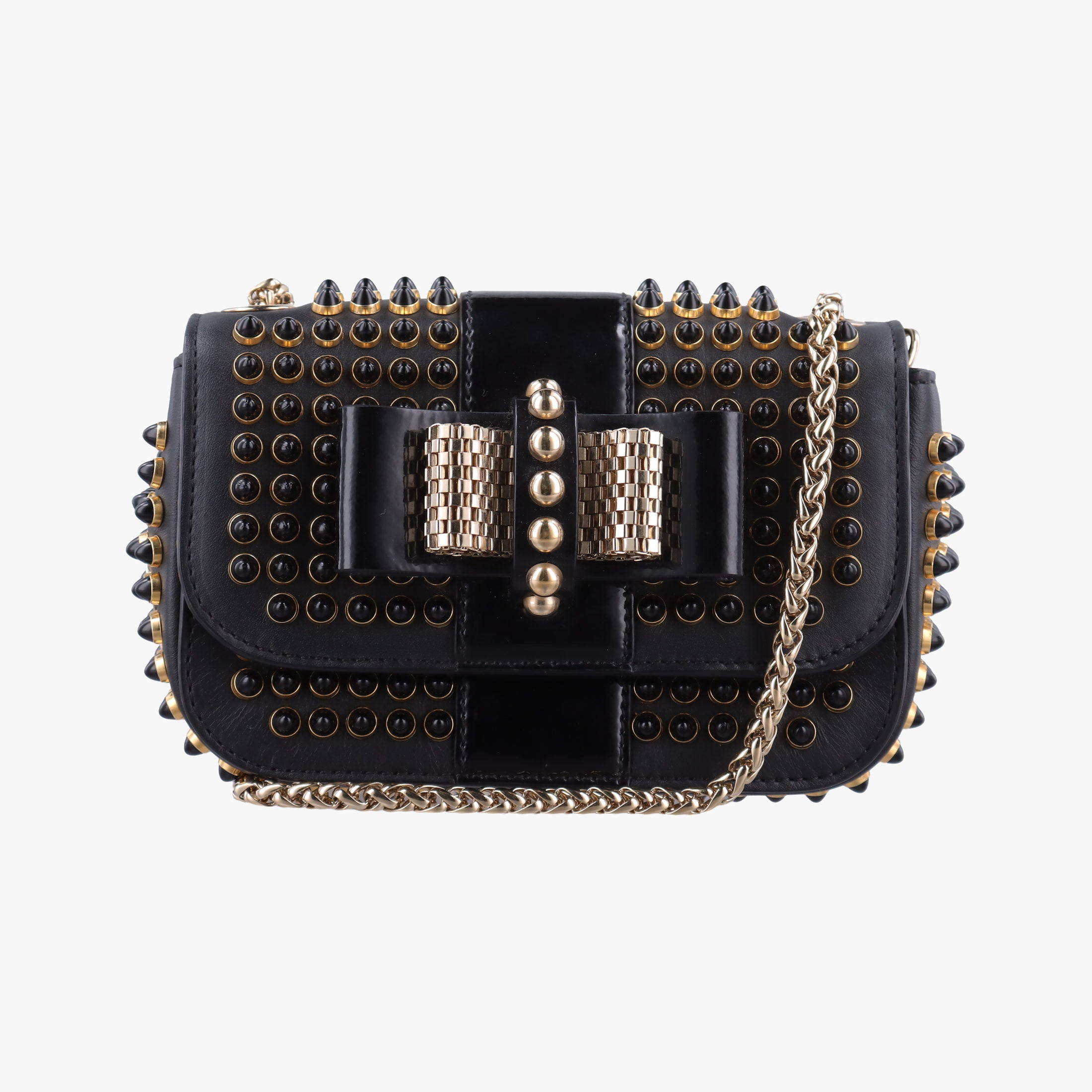 Sweet Charity Scarabe Spike Black Leather スイート チャリティー スカラベ スパイク ブラック レザー 
