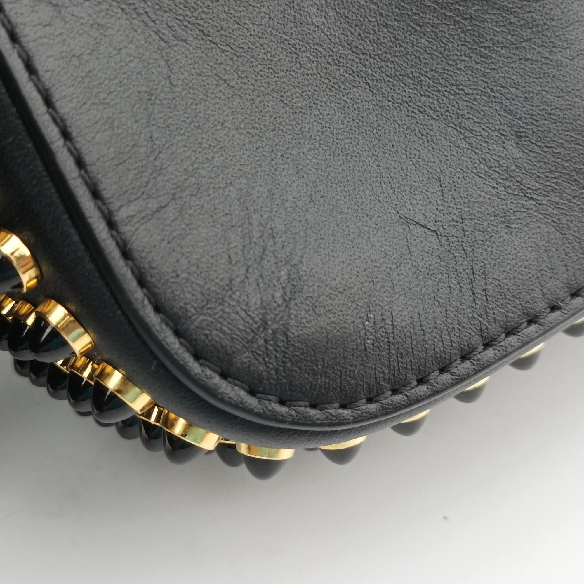 Sweet Charity Scarabe Spike Black Leather スイート チャリティー スカラベ スパイク ブラック レザー 