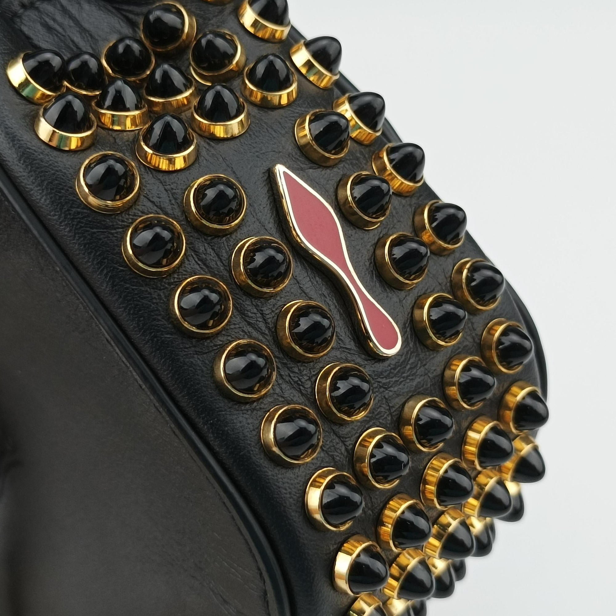Sweet Charity Scarabe Spike Black Leather スイート チャリティー スカラベ スパイク ブラック レザー 