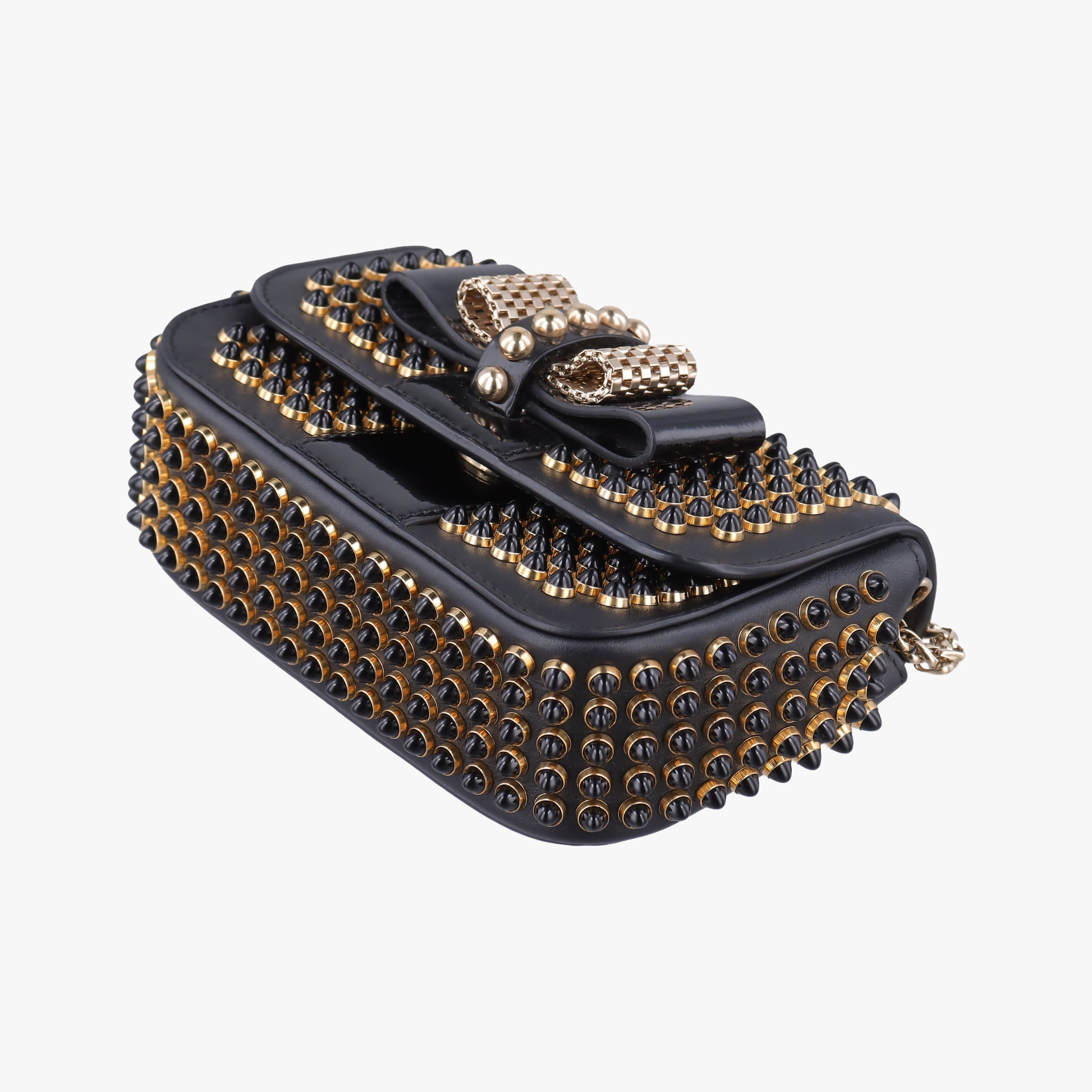 Sweet Charity Scarabe Spike Black Leather スイート チャリティー スカラベ スパイク ブラック レザー 