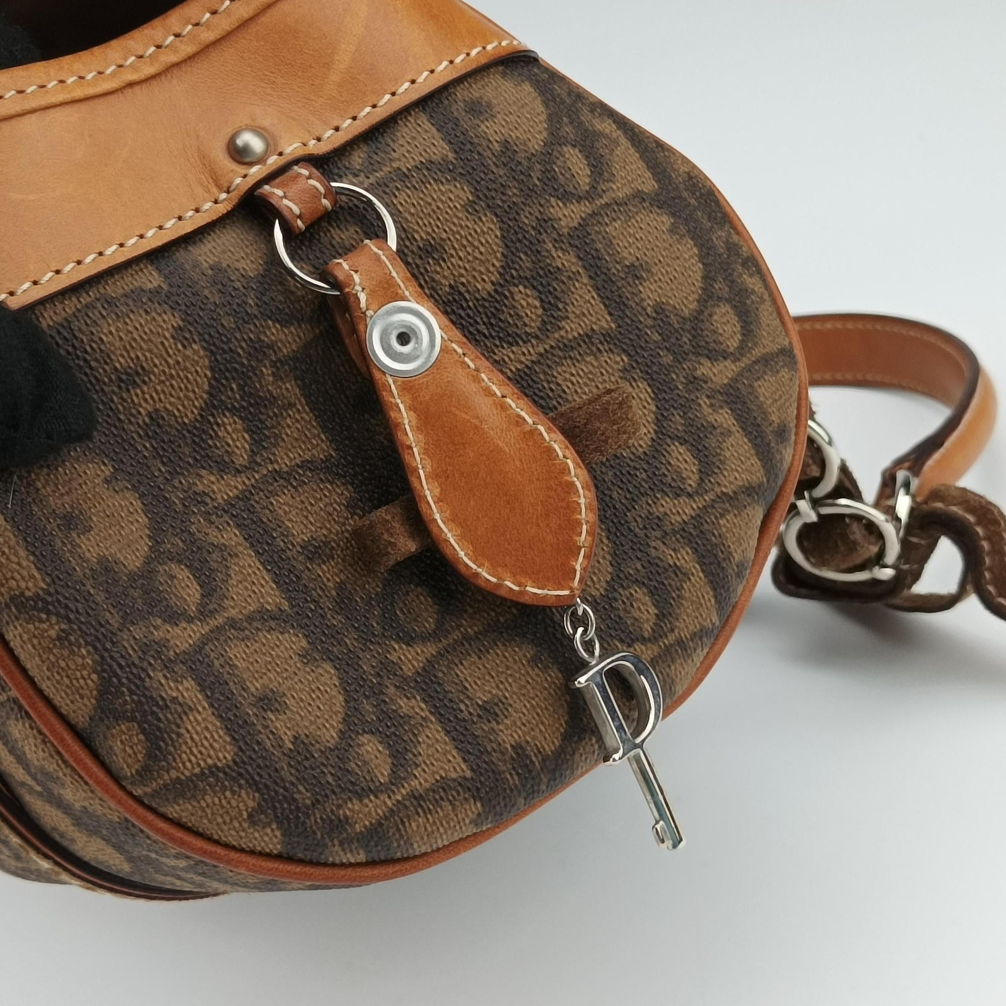 Romantique Trotter Brown Jacquard × Leather × Velvet 01-RU-0076ロマンティック トロッター ブラウン ジャガード × レザー × ベロア 01-RU-0076