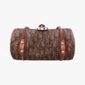 Romantique Trotter Brown Jacquard × Leather × Velvet 01-RU-0076ロマンティック トロッター ブラウン ジャガード × レザー × ベロア 01-RU-0076
