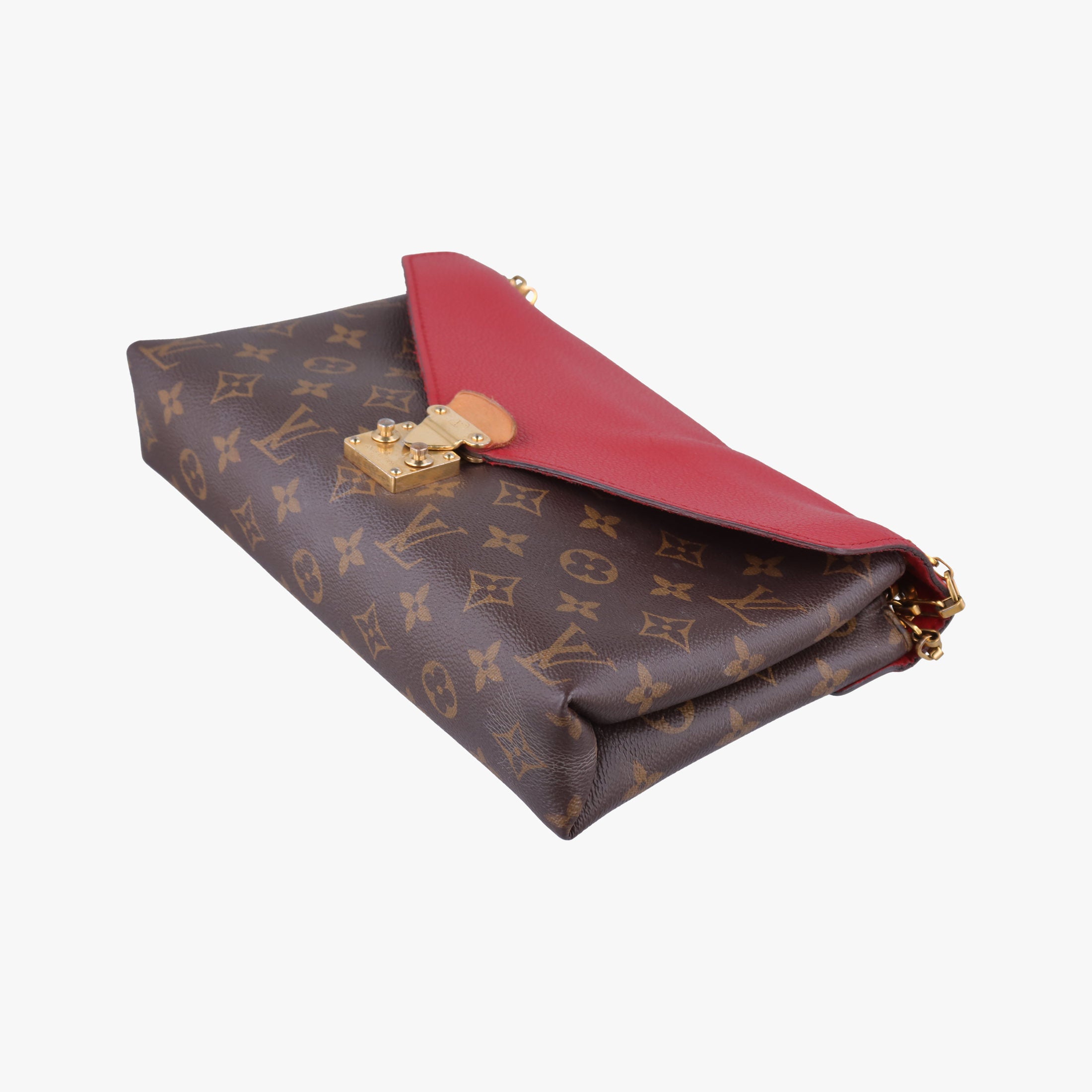 PALLAS Chain Brown×CERISE Monogram Canvas×calf leather M41201 CA4176パラス チェーン モノグラム/ブラウン×スリーズ モノグラムキャンバス×カーフレザー M41201 CA4176